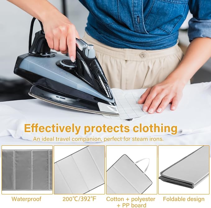 Steamer Board for Clothes with Ironing Glove, Stand for Steaming Clothes - Image 7