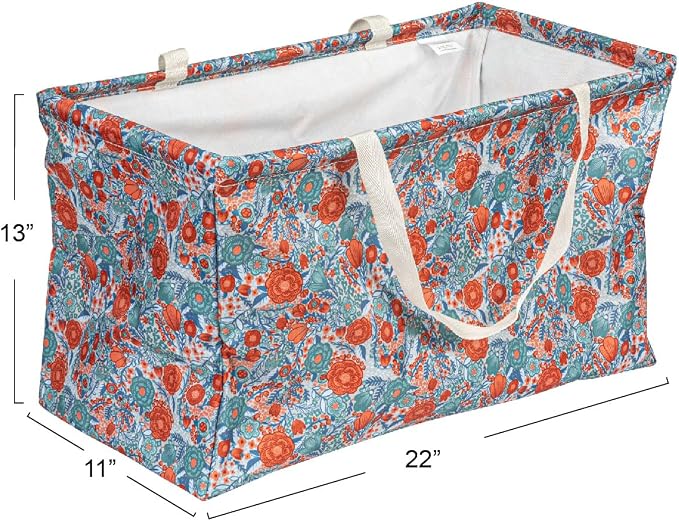 Household Essentials Large Canvas Utility Tote Bag - Image 2