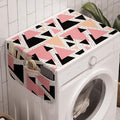 Ambesonne Geometric Washing Machine Organizer, Modern Composition by Ambesonne