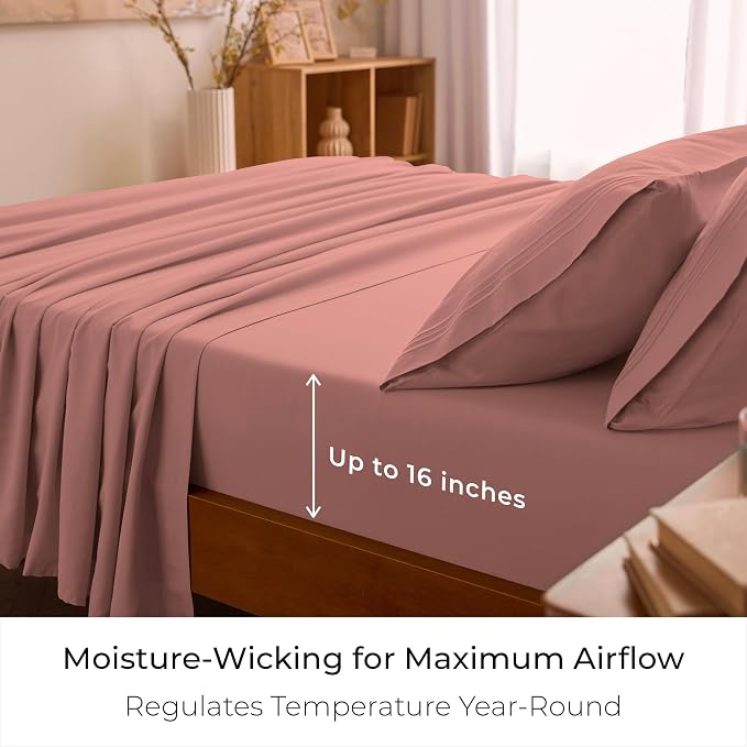 Mellanni Split King Sheet Set - Image 4