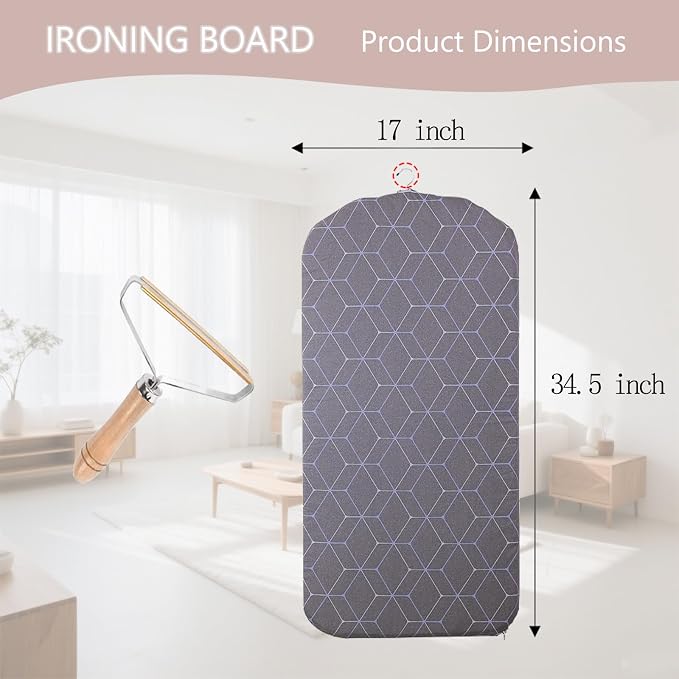 Foldable Hanging Steam Board, Over Door Steamer Mat - Image 2