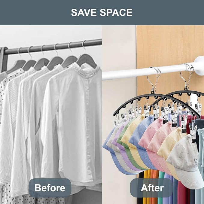 3Pack Legging Organizer for Closet, Upgrade Skirt Pants Hangers - Image 4