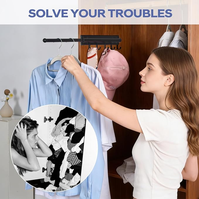 Valet Rod for Closet Pull Out - Image 5