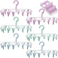 Suwimut 6 Pack Clothes Drying Rack, Small Folding Portable Underwear Hangers by Suwimut