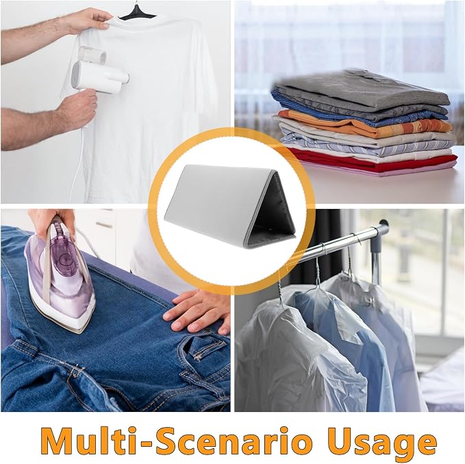 Toyvian Foldable 3-Panel Door Ironing Board Wall Mount Heat-Resistant Clothes - Image 9
