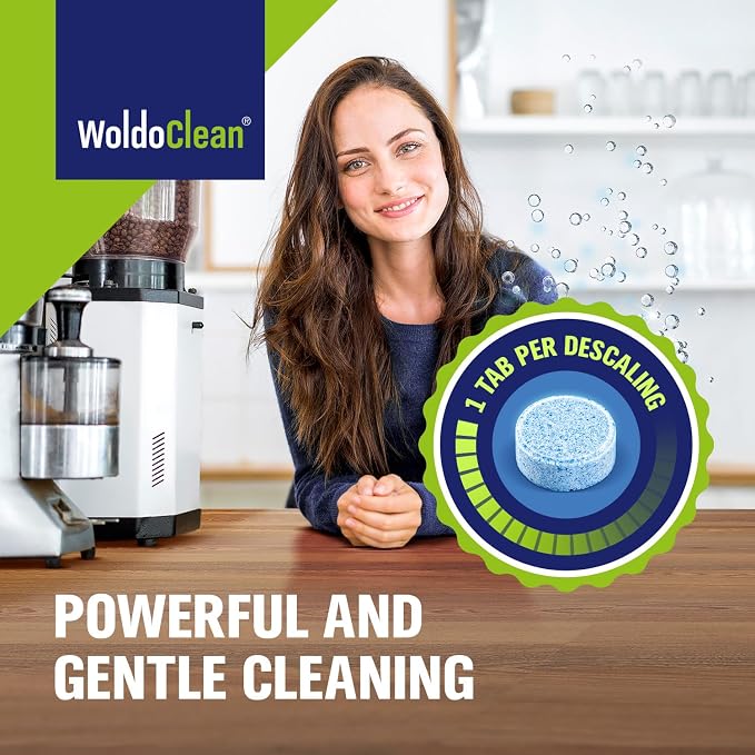 WoldoClean Coffee Machine Cleaner & Descaler Tablets - Image 4