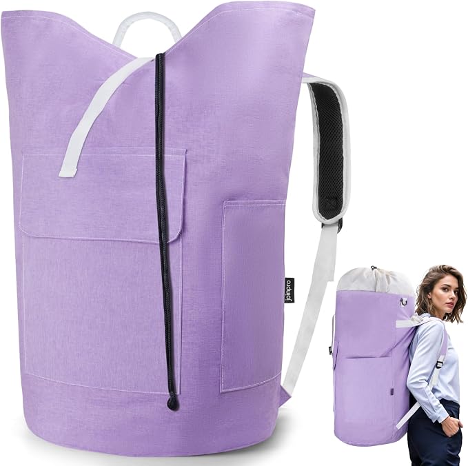 Laundry Bag Backpack, 125L Extra Large Laundry Backpack by JOINPRO