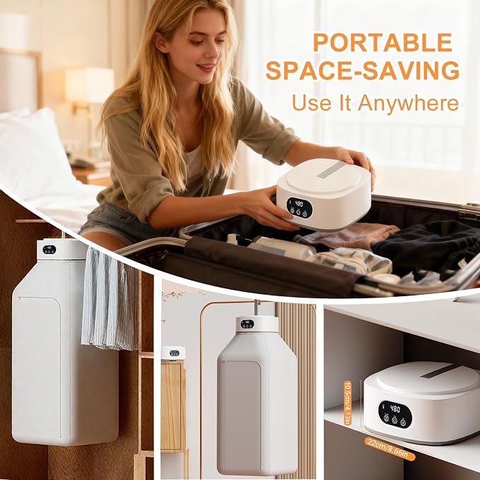 Portable Clothes Dryer, Fast Quiet Drying - Image 4