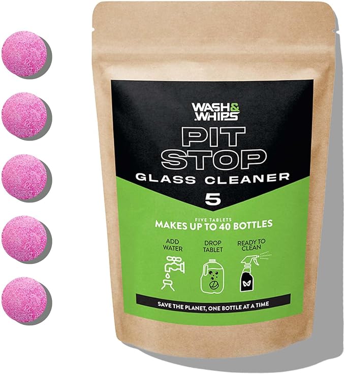 WASH&WHIPS Glass Cleaner Tablets by WASHWHIPS