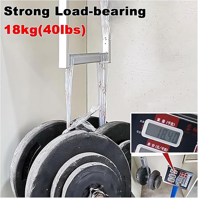 Closet Rod, Closet Valet Rod, L Shaped Garment Holder Rack - Image 4