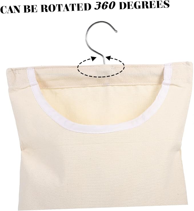 Zerodeko Clothespin Laundry Bag Drying Rack - Image 3