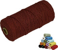 Macrame Cord, 3mm x 109Yards, Colorful Cotton Macrame Rope by Unknown