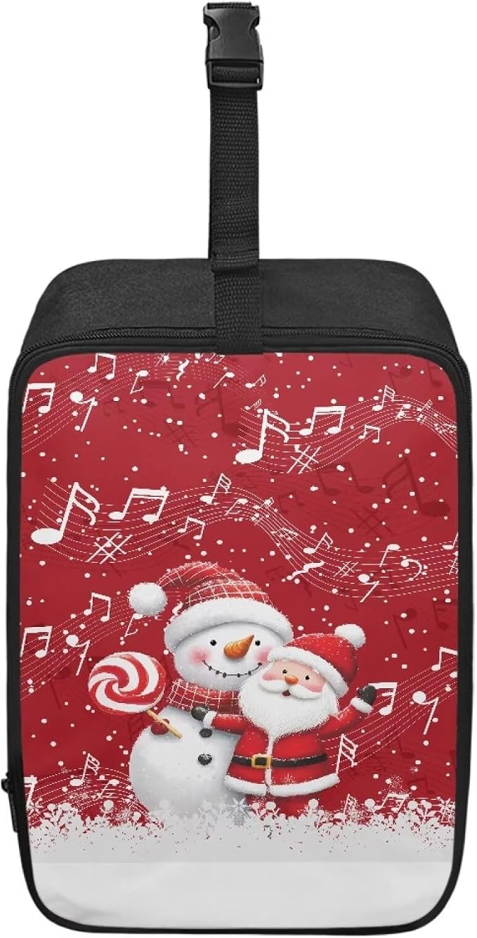 Portable Steamer Iron Storage Bag Santa Claus Snowman Lightweight Travel by YUVAMAGIMO