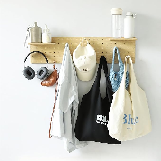 Wooden Pegboard, Sturdy Peg Board - Image 4