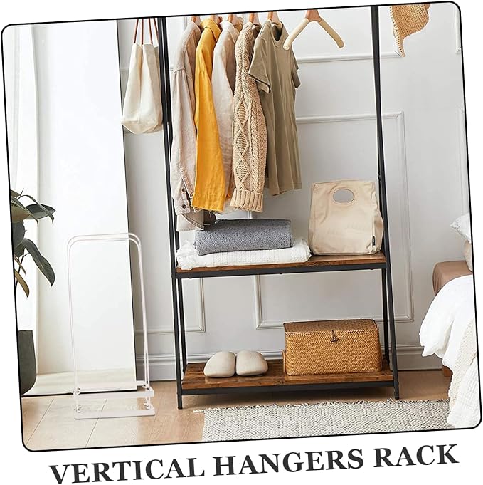 OUNONA Clothes Hanger Organizer Stand Hanger Holder - Image 3