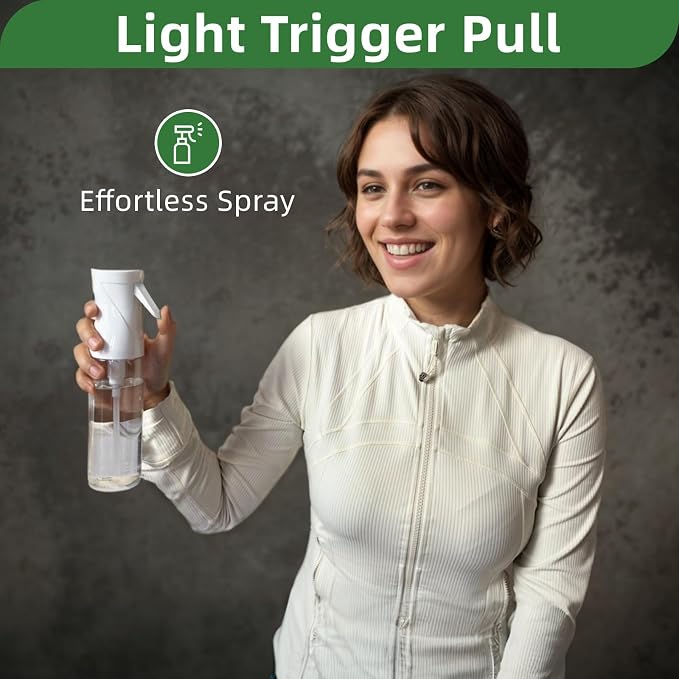 Continuous Spray Bottle – Patented Superior Ultra-Fine Mist Sprayer - Image 4