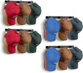 KIMBORA 4 Packs Hat Rack for Wall, Hat Organizer for Baseball Caps Holds 36 Hats by KIMBORA