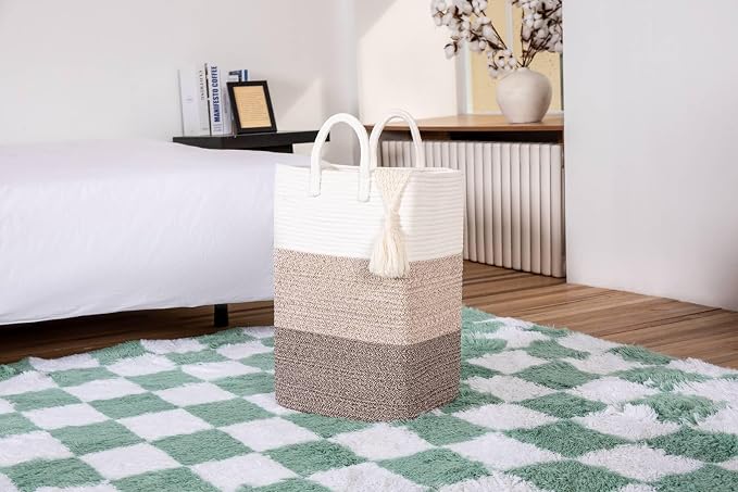 Tall Hamper Laundry Basket - Image 4