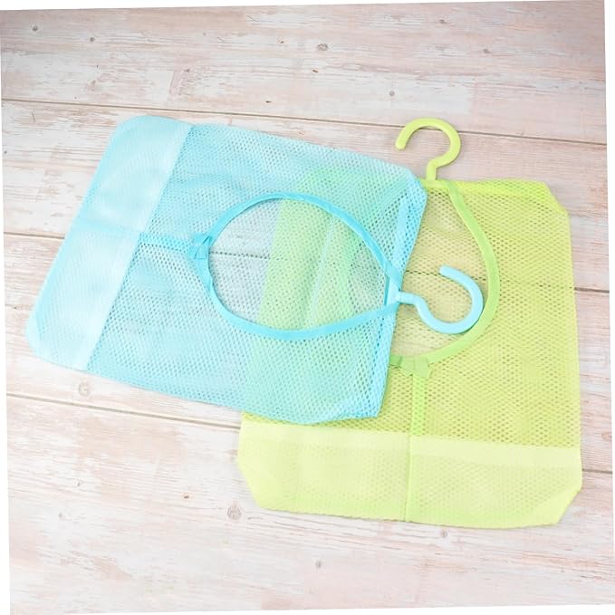 2Pcs Mesh Clothesline Bag Versatile Hanging Storage Organizer - Image 7