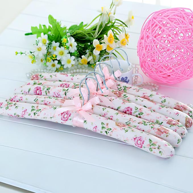 5Pcs Heavy Duty Soft Sponge Clothes Hangers - Image 2