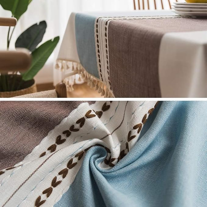 Pahajim Striped Tablecloth Rectangle - Image 6