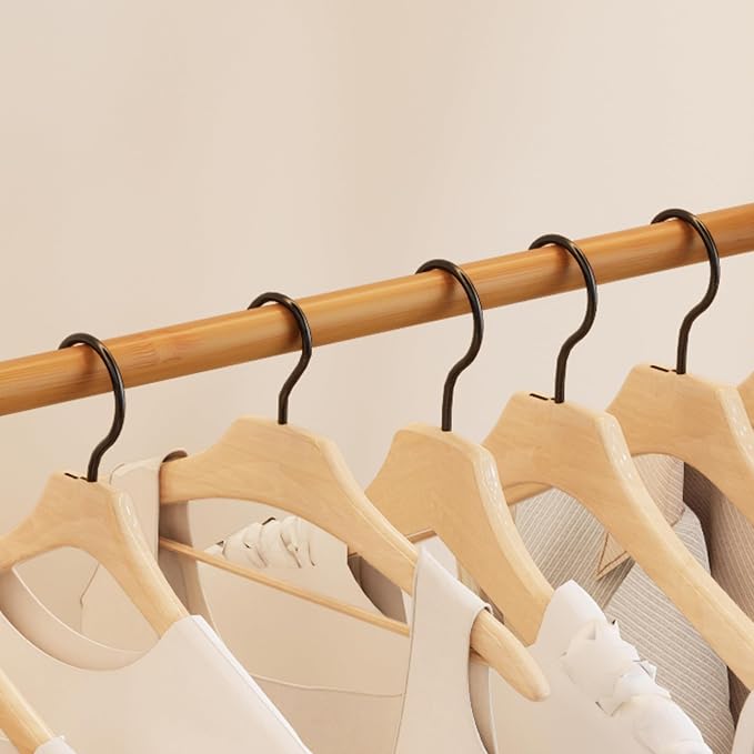 Bamboo Clothes Rack, Garment Rack - Image 8