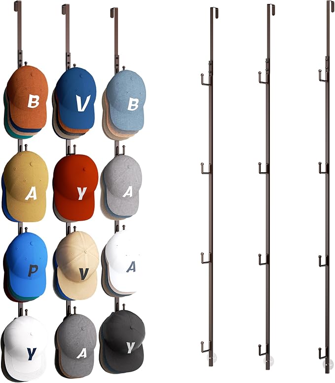 HapiRm Over Door Hat Rack by HapiRm