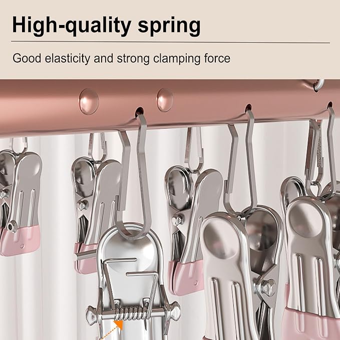 Windproof Clothes Hanger, Strong Load Rack, 20 Inch Hanger - Image 8