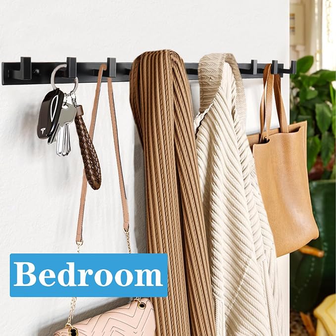 Coat Rack, Heavy Duty Stainless Steel Coat Hook Hanger, Wall Mounted Coat Hook - Image 5