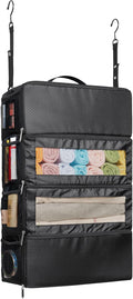 Suitcase Organizer, Travel Luggage Organizer Hanging Shelves Packing Cube by Vokelater