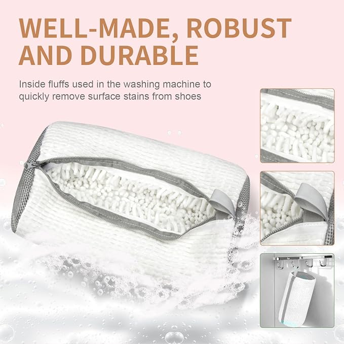 Shoe Washing Machine Bag, Shoe Laundry Bag - Image 5