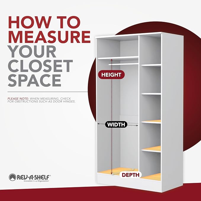 REV-A-SHELF Sliding Valet Rod for Custom Closet Systems - Image 5