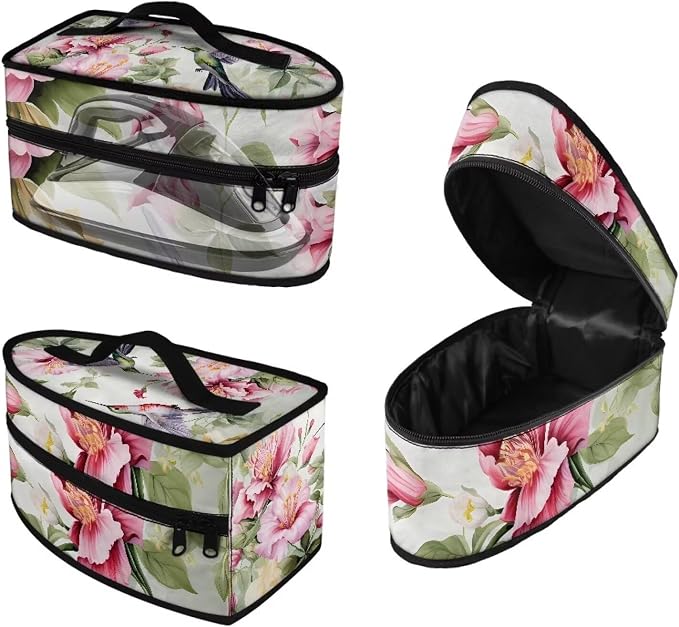 Hummingbird Lily Steam Iron Storage Bag by Maiyoinou