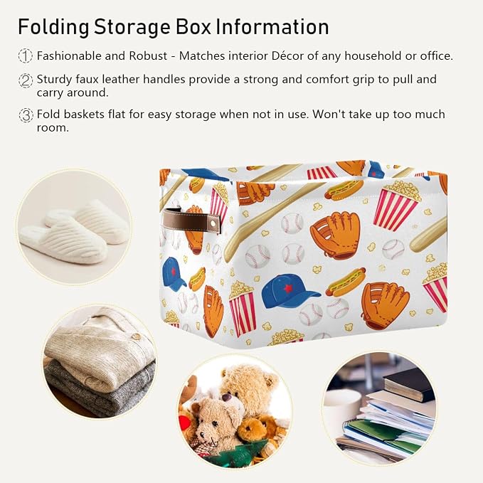 STAYTOP Baseball Gloves Storage Baskets - Image 5