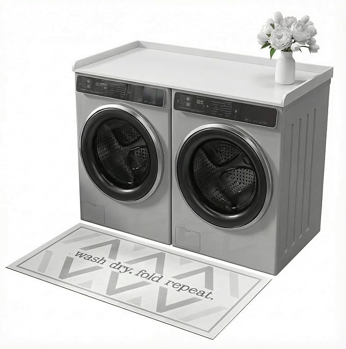 FIMELLO 27.6" x 54" Washer and Dryer Countertop, Laundry Countertop by FimelloHome