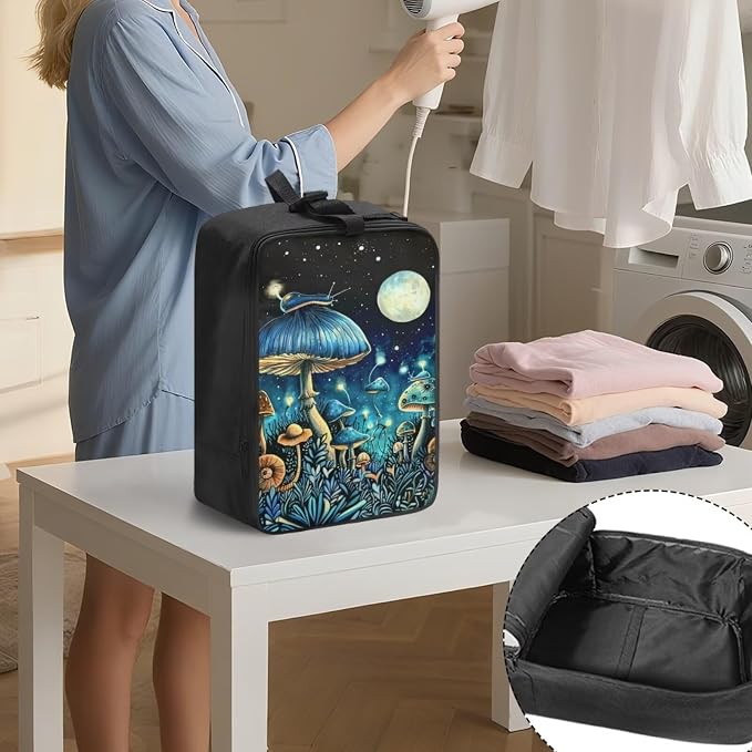 Mushroom Lightweight Irons Carrying Case Portable Handheld Steamer Storage Bag - Image 3