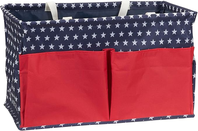 Household Essentials Red, and Blue Krush Container All-Purpose Utility Tote - Image 11