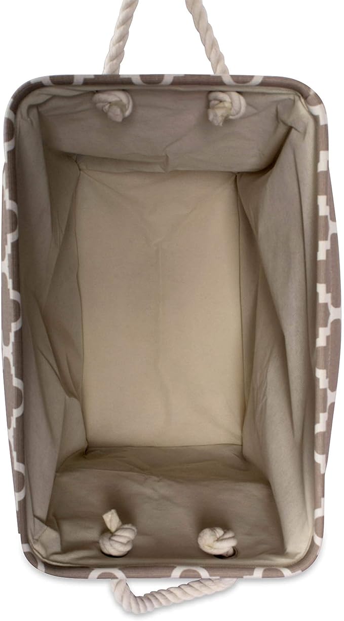 DII Polyester Container with Handles, Lattice Storage Bin - Image 5