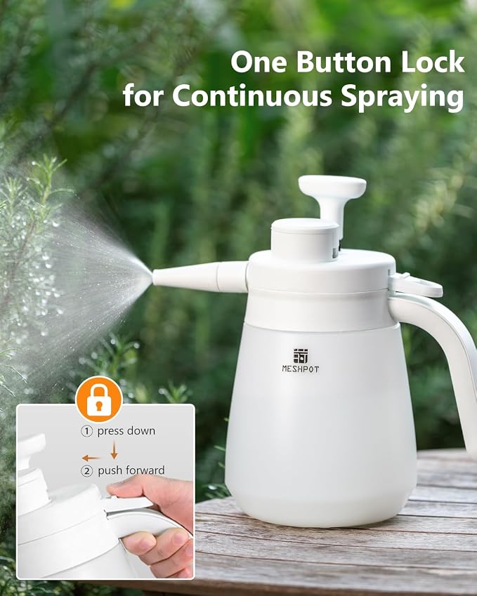 0.4 Gallon Garden Pump Sprayer, 50 oz Small Water Sprayer Provide 3 Spraying - Image 6