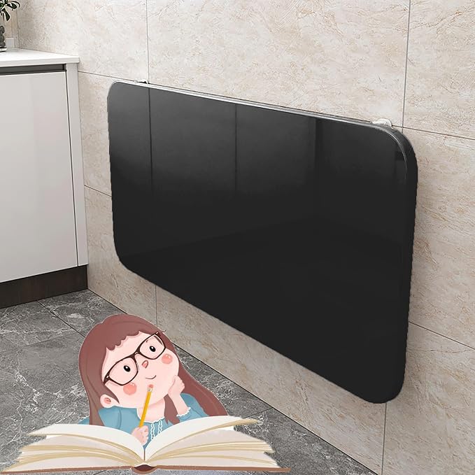 Laundry Floating Folding Table Wall Mounted Floating Folding Table Wooden Drop by OVOGGPAN