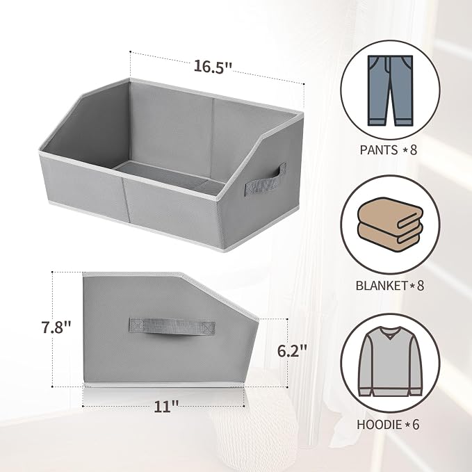 Trapezoid Closet Shelf Organizer - Image 2