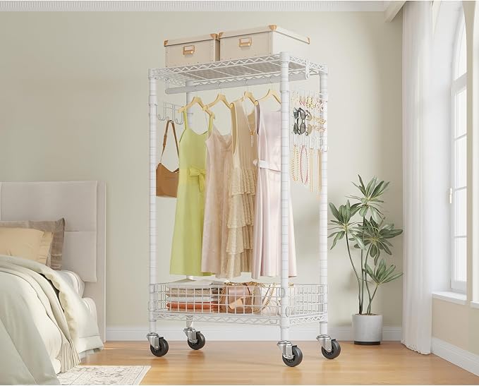 VIPEK R1 Rolling Clothes Rack - Image 3