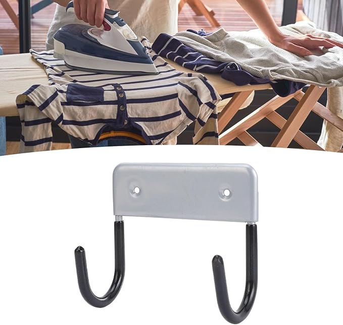 Ironing Board Hanger, Iron Wall Mount Holder - Image 5