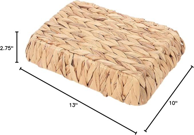 Hand-Woven Large Storage Baskets, Water Hyacinth Wicker Baskets - Image 8