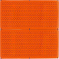 Wall Control Pegboard Rack Horizontal Metal Pegboard Garage Tool Storage Pack by Wall+Control