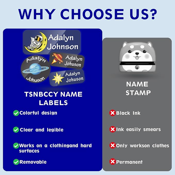 Custom Personalized Name Labels - Image 6