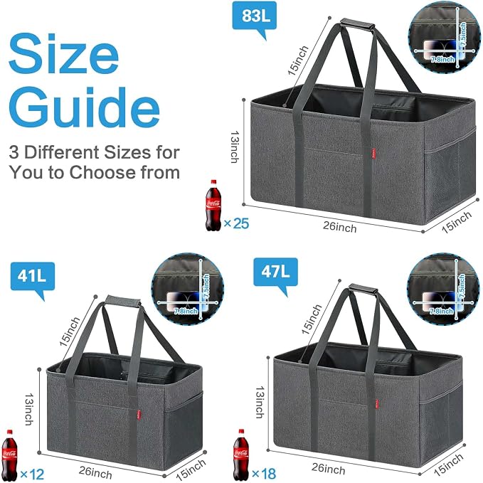 LHZK Standing Utility Tote Bag - Image 5