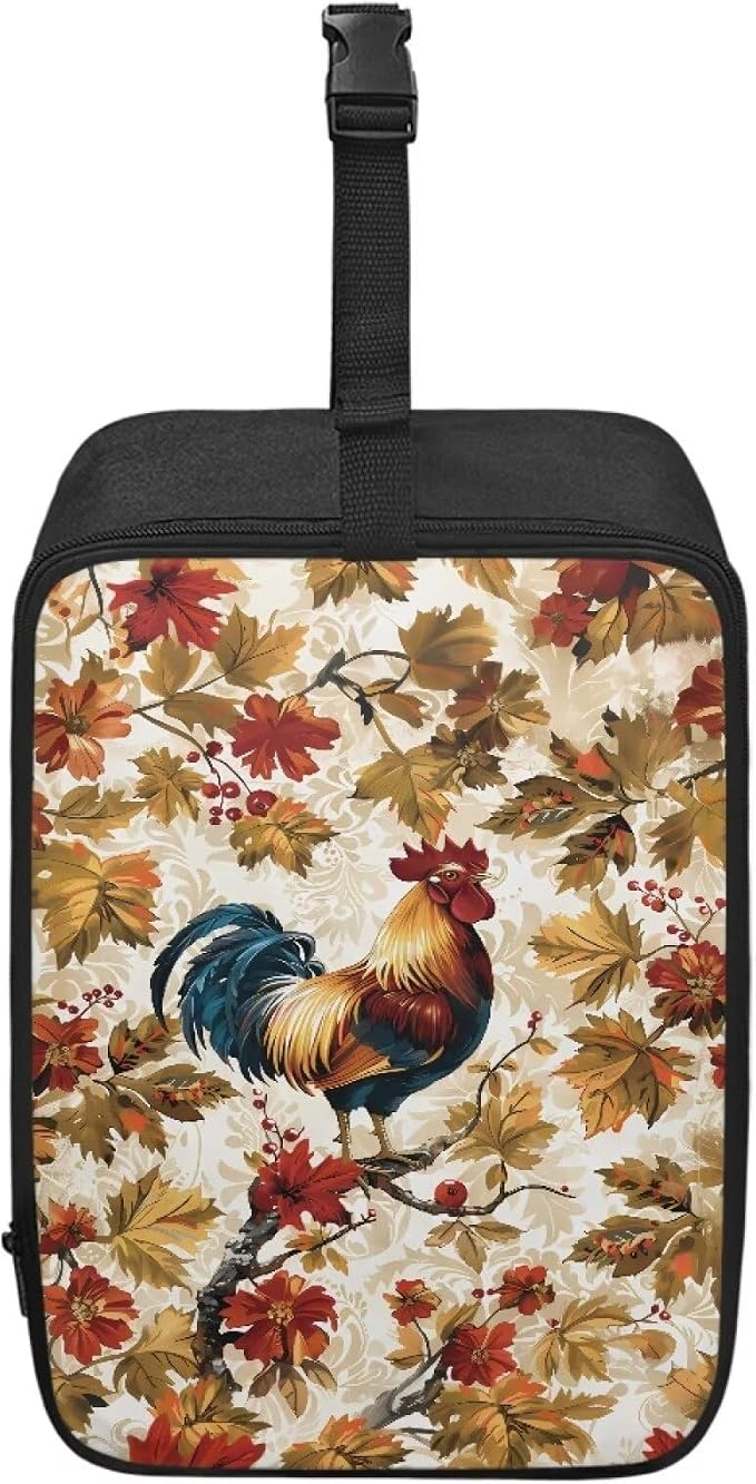 Rooster Maple Leaf Steam Iron Cover Case by Unknown