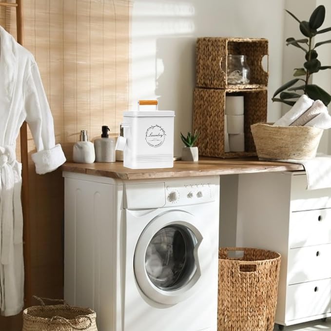 Laundry Detergent Container for Laundry Room Organization and Storage, Modern - Image 7