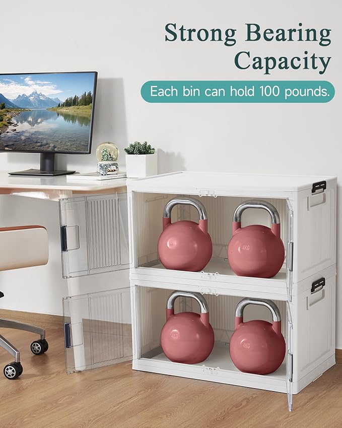OlarHike 97QT Stackable Storage Bins - Image 5